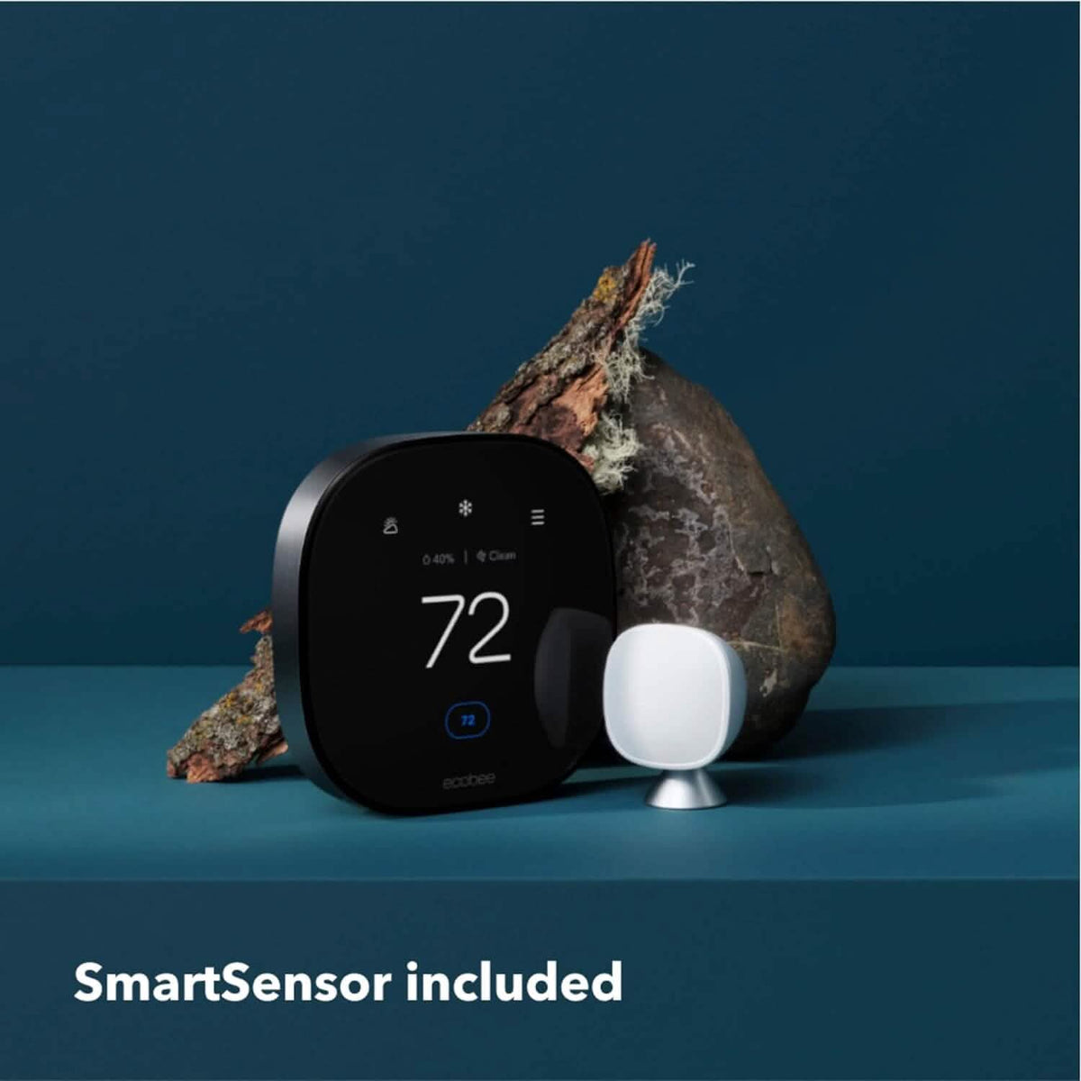 ecobee New Smart Thermostat Premium with Smart Sensor and Air Quality Monitor (Refurbished) - A-1 Thread Vault