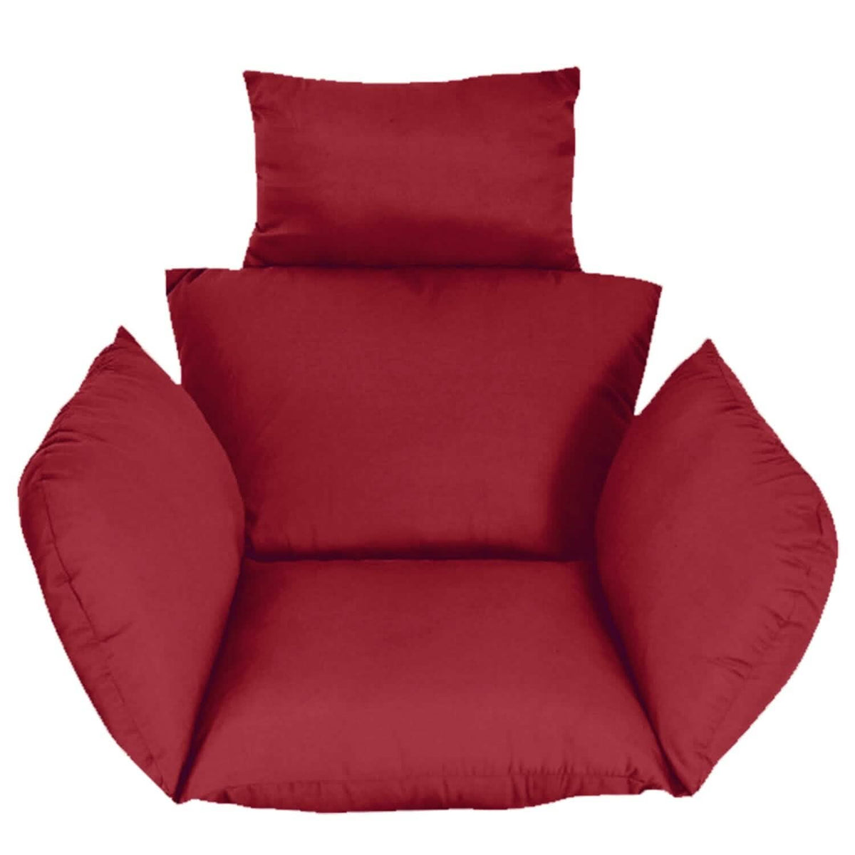 Egg Chair Hanging Basket Seat Cushion with Headrest - A-1 Thread Vault