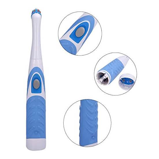 Electric Cleaning Brush with Household All Purpose 4 Brush Heads - A-1 Thread Vault
