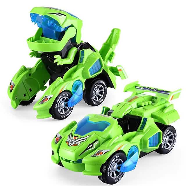 Electric Dinosaur Non Remote Control Morphing Vehicle Toy - A-1 Thread Vault