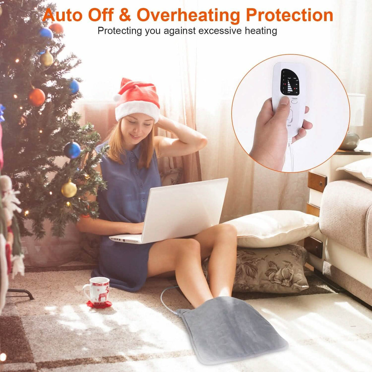 Electric Foot Warmer with 6 Temperature Settings - A-1 Thread Vault
