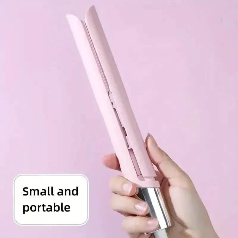 Electric Hair Straightener and Curler with Ceramic Plates - A-1 Thread Vault