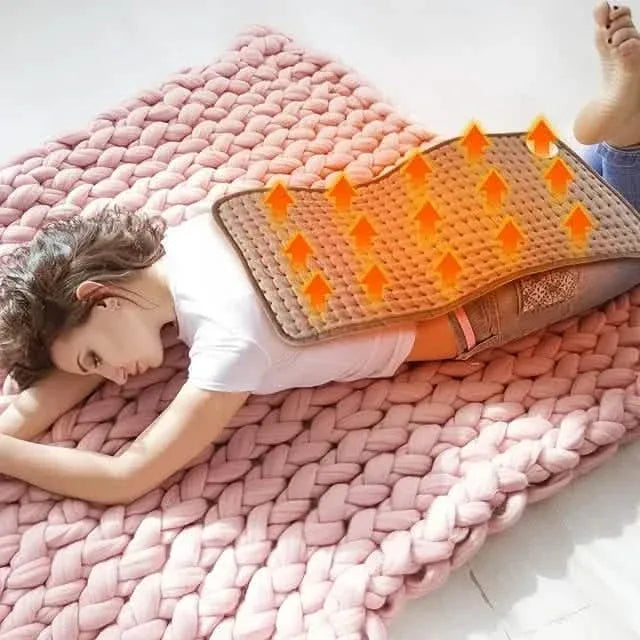 Electric Heating Pads, Washable Heated Blanket for Back Pain Muscle Pain Relieve - A-1 Thread Vault