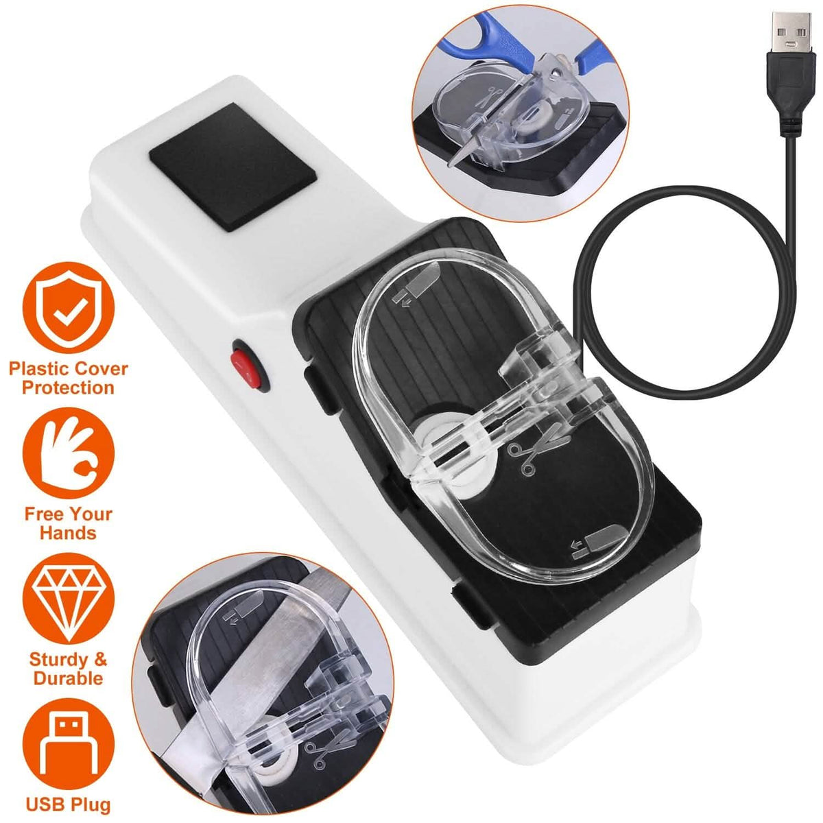 Electric Knife Sharpener with USB Plug - A-1 Thread Vault
