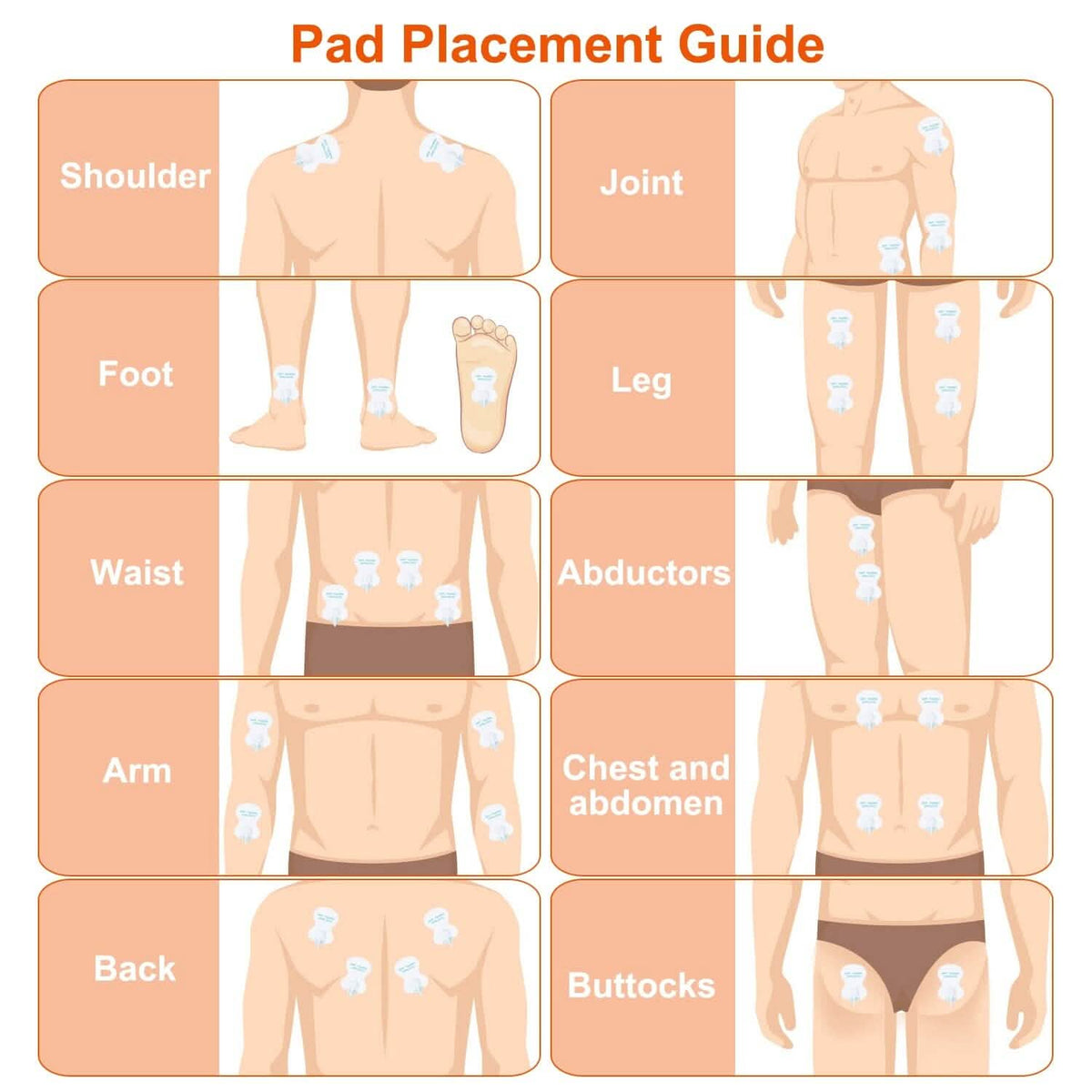Electric Muscle Stimulator with Electrode Pads Wires - A-1 Thread Vault