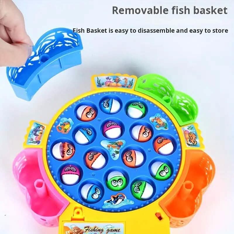 Electric Music Spinning Fishing Disc Toy Set - A-1 Thread Vault