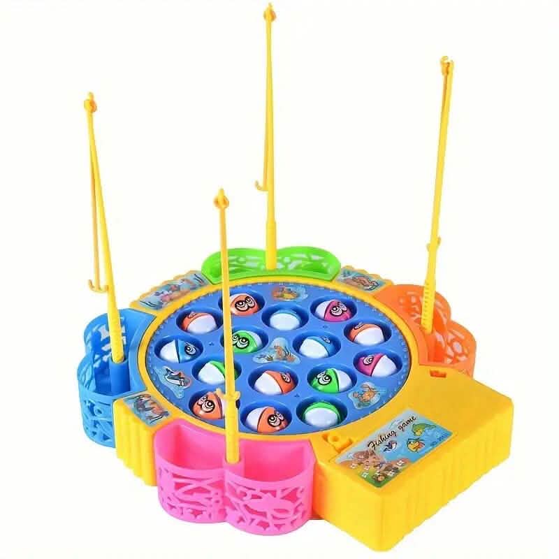 Electric Music Spinning Fishing Disc Toy Set - A-1 Thread Vault