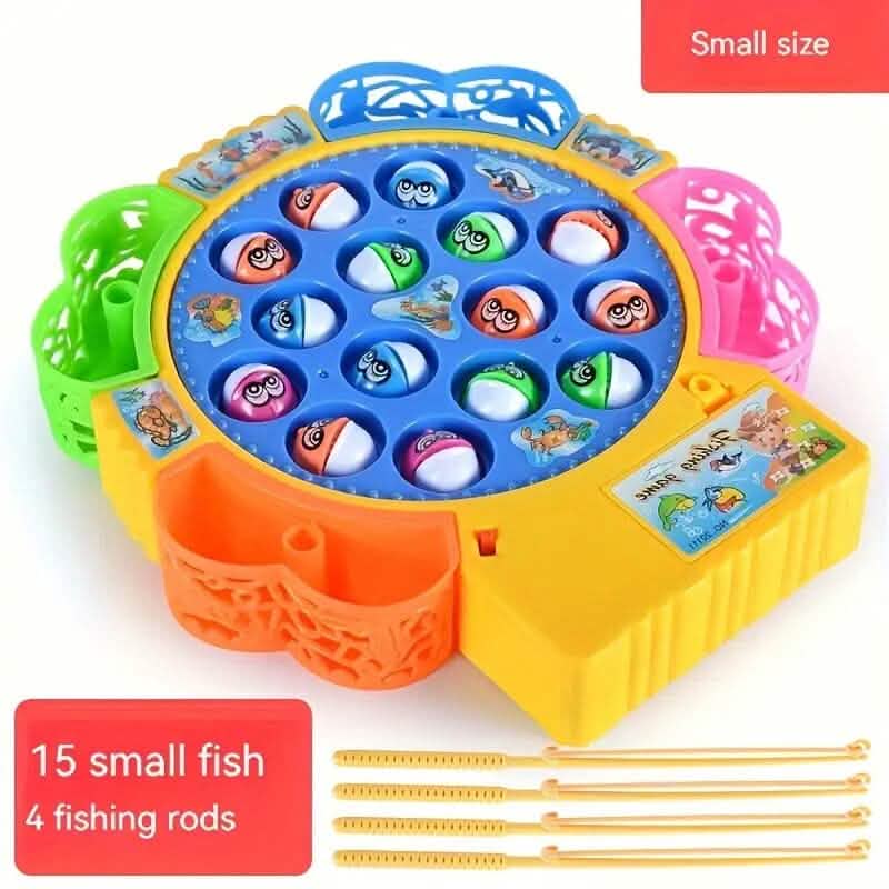Electric Music Spinning Fishing Disc Toy Set - A-1 Thread Vault