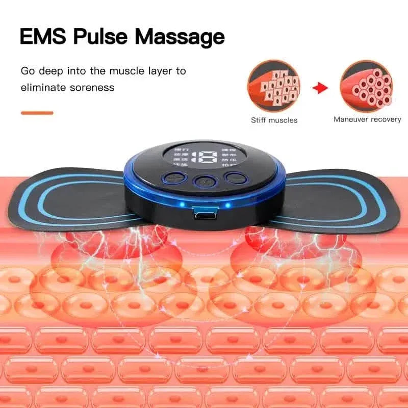 Electric Neck Massage EMS Cervical Vertebra Massage Patch - A-1 Thread Vault