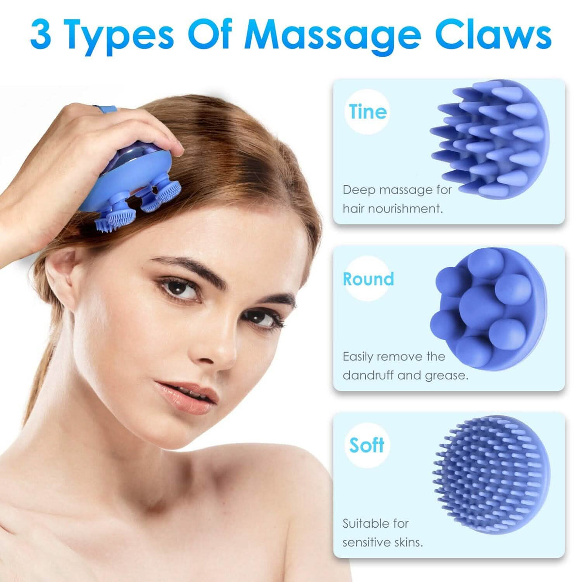 Electric Rechargeable Scalp Massager - A-1 Thread Vault