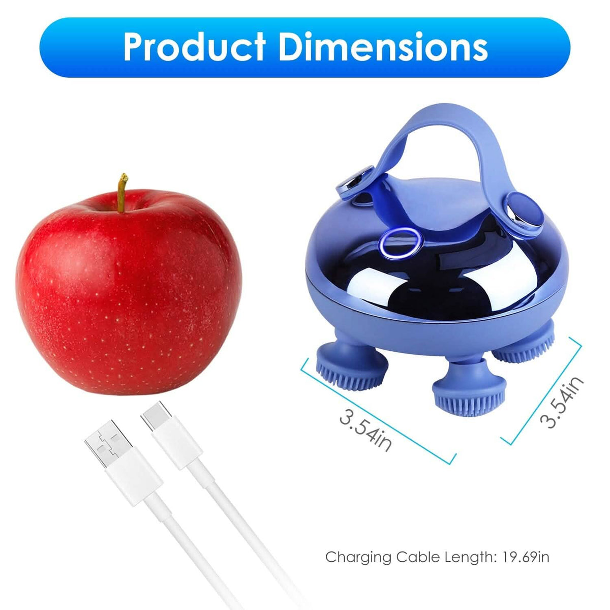 Electric Rechargeable Scalp Massager - A-1 Thread Vault