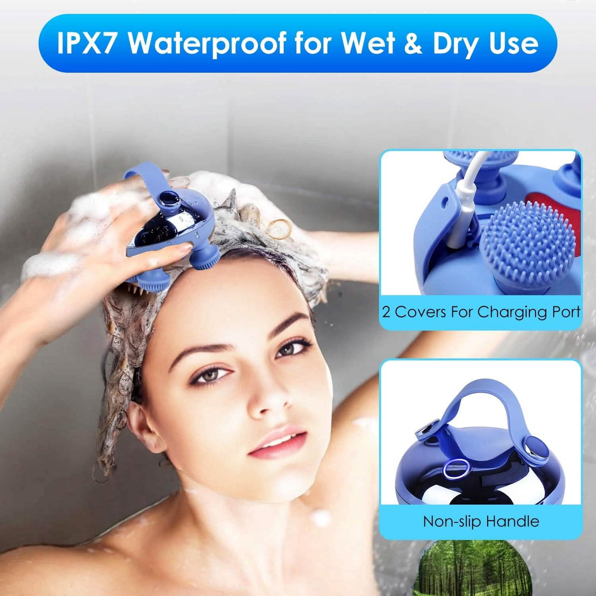 Electric Rechargeable Scalp Massager - A-1 Thread Vault