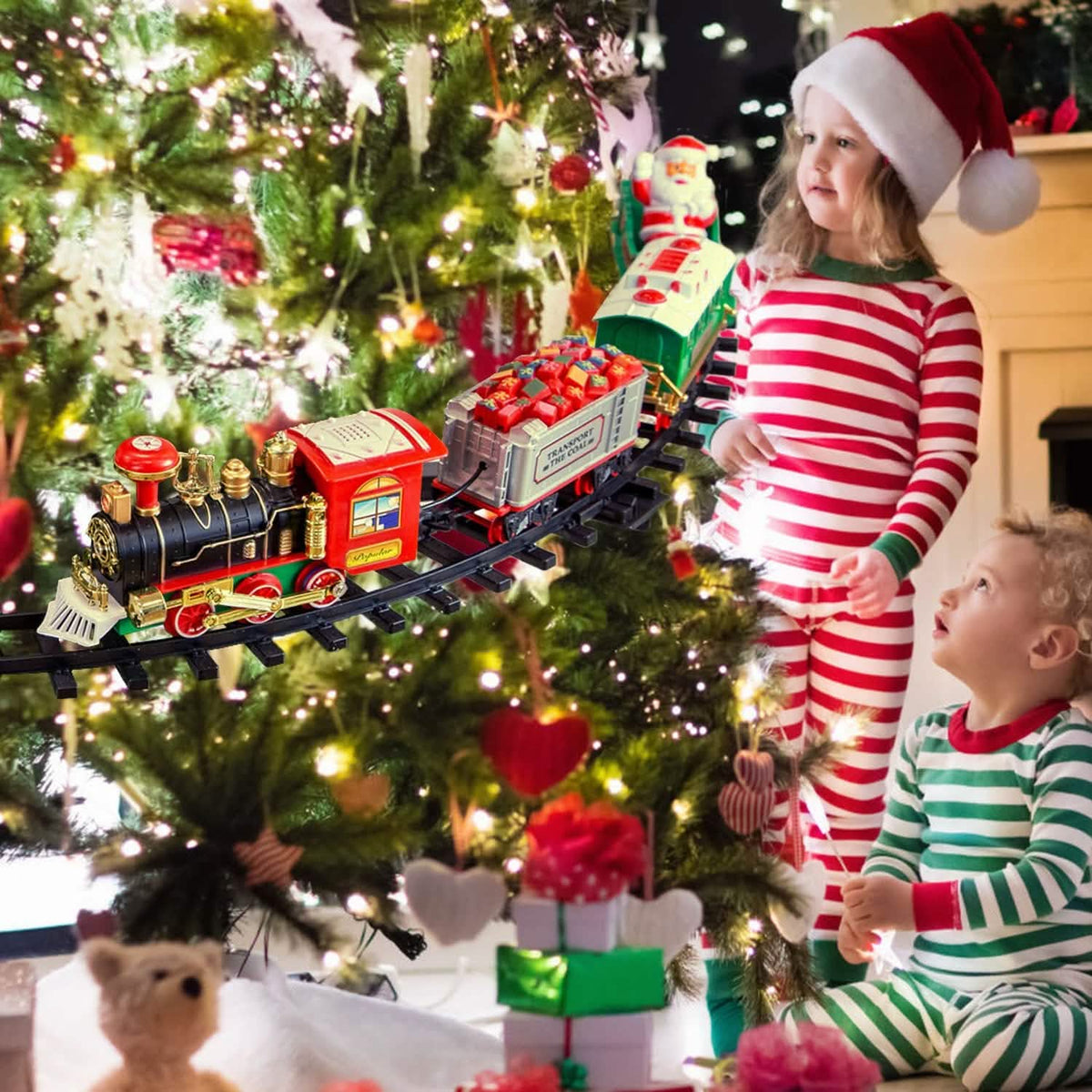 Electric Train Christmas Kid Toy Set - A-1 Thread Vault