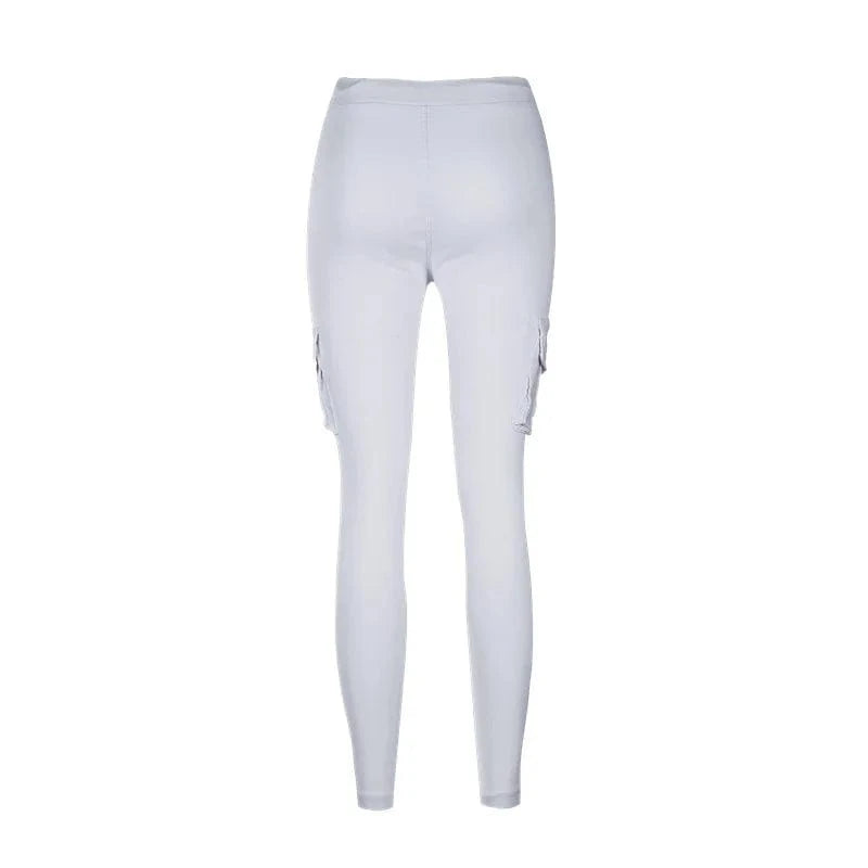 Elegant Elastic Women Pants Oversize Drawstring Long Pencil Pants - A-1 Thread Vault