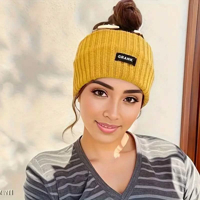 Elegant Knit Cozy Ear Warmer Headband for Women - A-1 Thread Vault