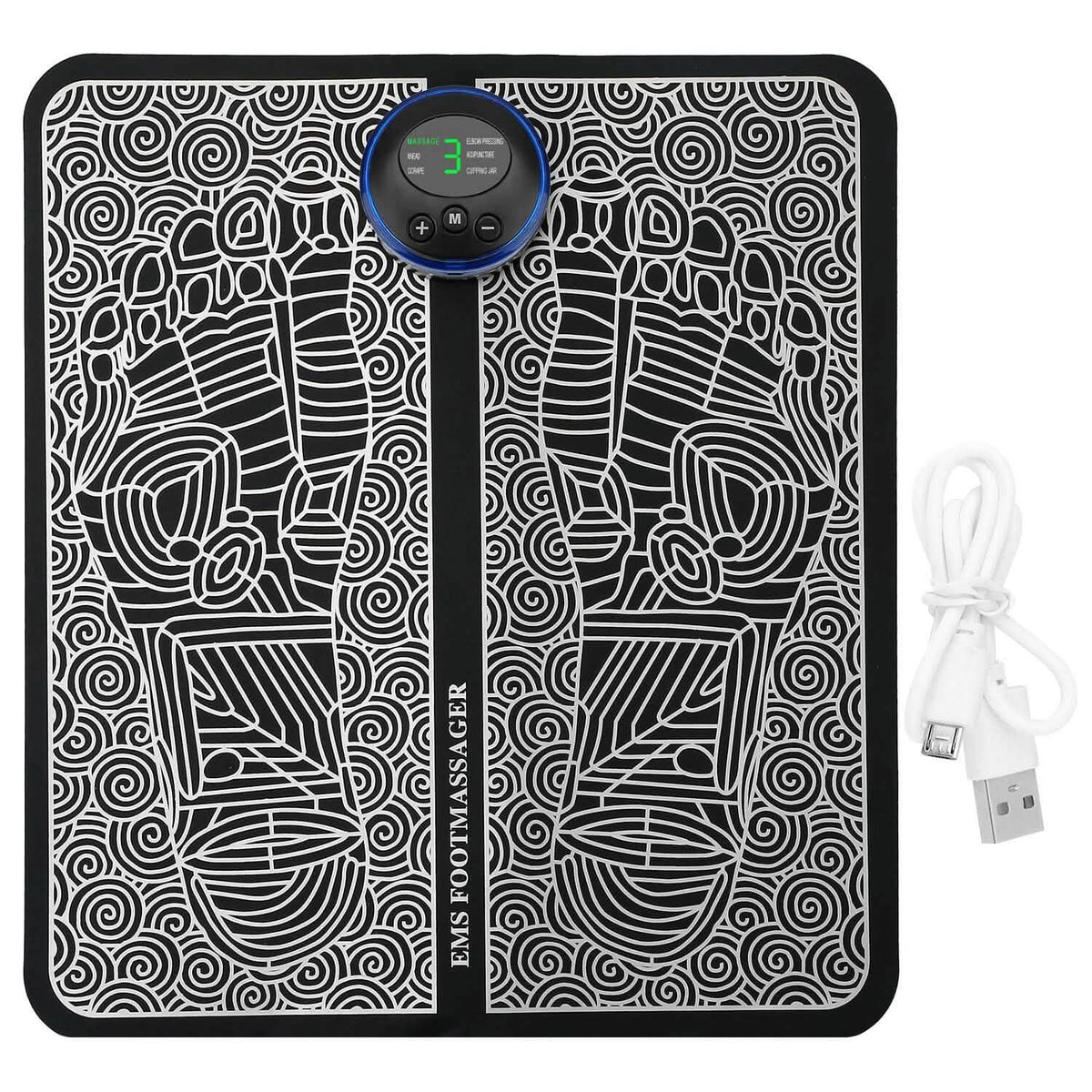 EMS Foot Massage Pad Electric Stimulator - A-1 Thread Vault