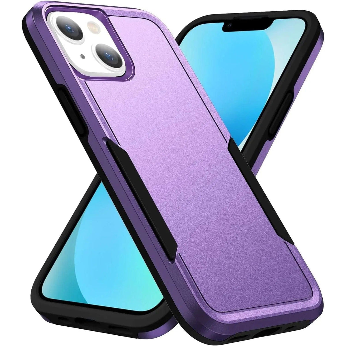 Entronix Case Compatible with iPhone 15 Plus - Soft-Touch Dual-Layer Sleek Cover - A-1 Thread Vault