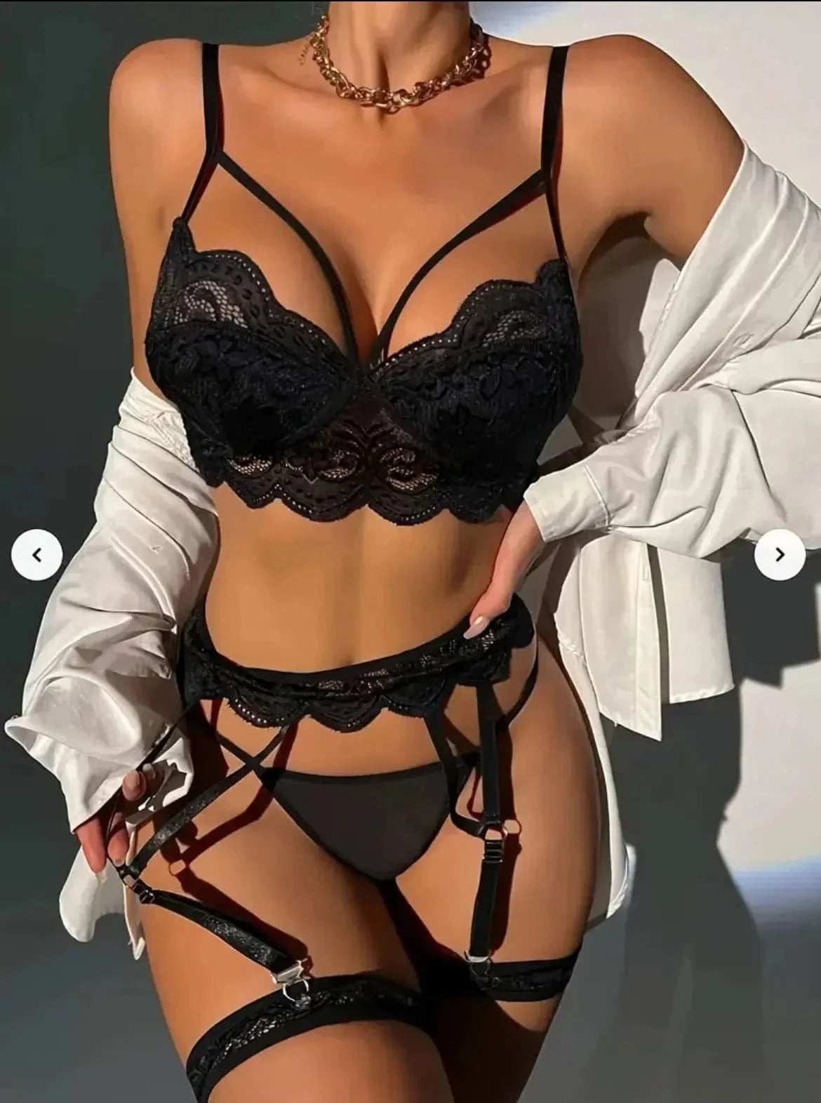 Erotic Sexy Lace Bra And Panty Set Underwear Transparent Bra Exotic Sets Sexy Thong Woman Porn Fancy Sensual Luxury Lingerie - A-1 Thread Vault