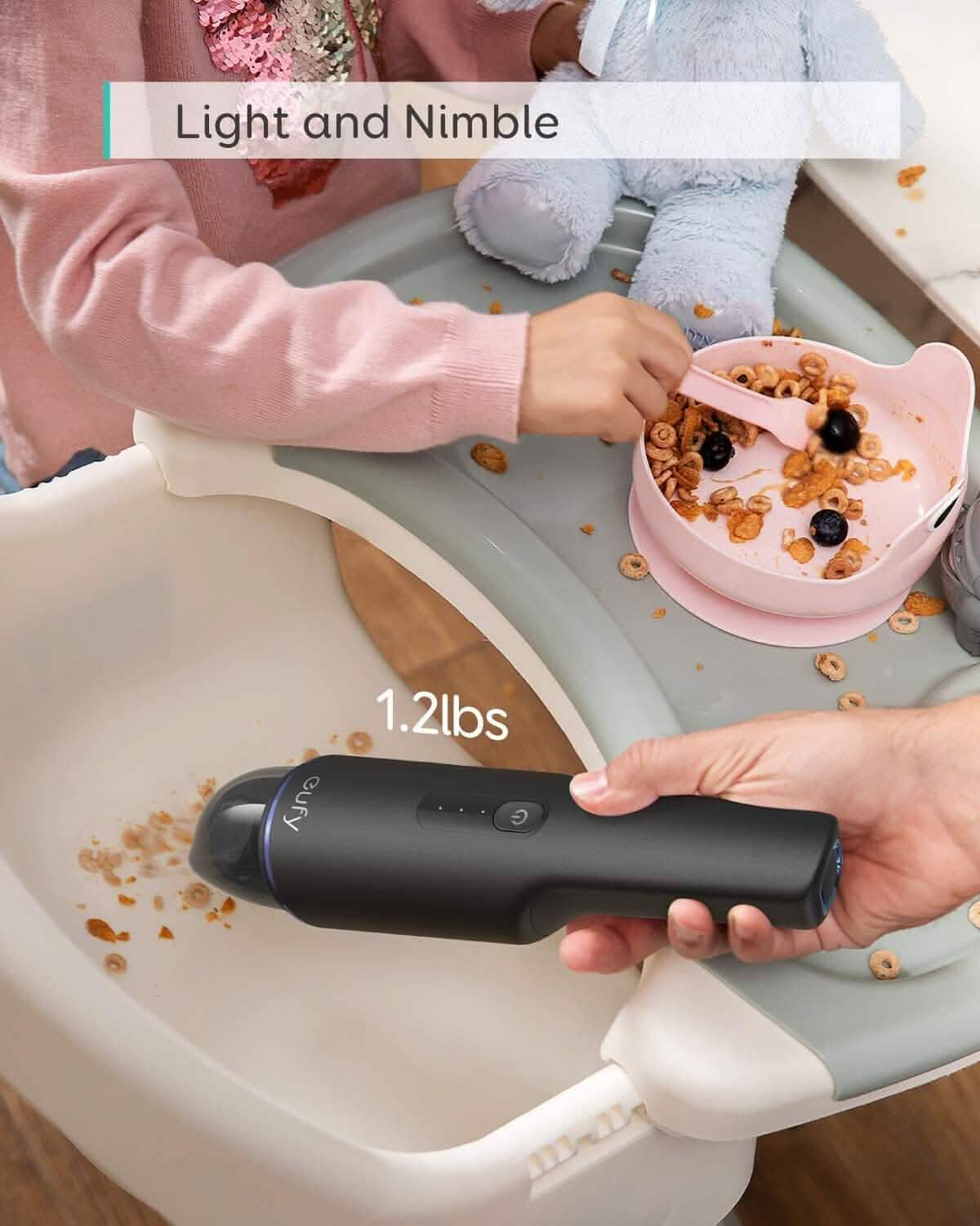 eufy by Anker, HomeVac H11, Cordless Handheld Vacuum Cleaner, Ultra-Lightweight (Refurbished) - A-1 Thread Vault