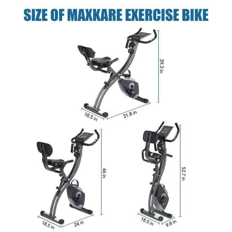 Exercise Stationary Folding Bike - A-1 Thread Vault