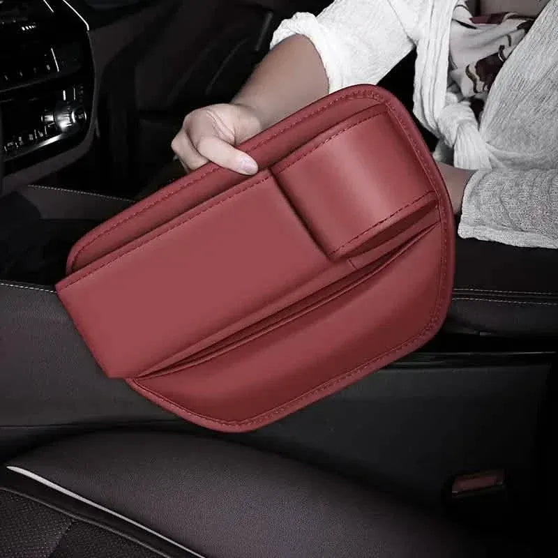 Expandable Car Seat Gap Organizer with Cup & Phone Holder - A-1 Thread Vault