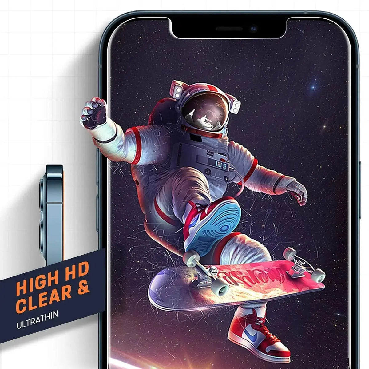 Entronix Clear Screen Protector & Camera Lens Protector Compatible with iPhone 11 - 4-Piece Combo - A-1 Thread Vault