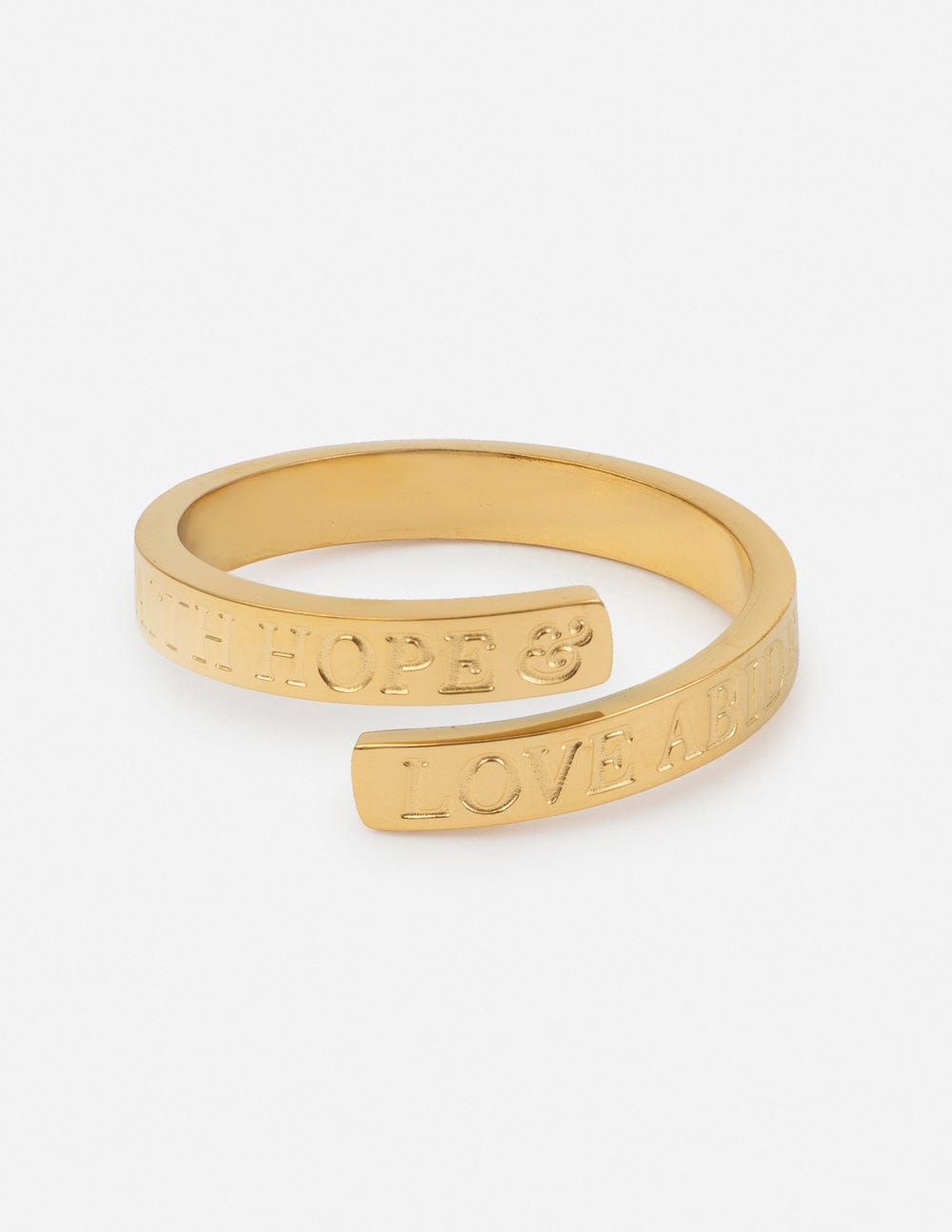 Faith Hope Love Ring - A-1 Thread Vault