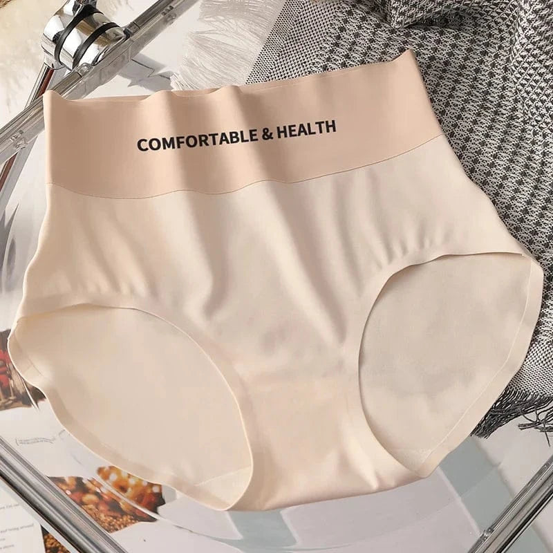 FallSweet 4PCS High Quality Women's Cotton Panties Seamless Briefs Plus Size Woman Lingerie Sexy Female Invisible Underwear M-XL - A-1 Thread Vault