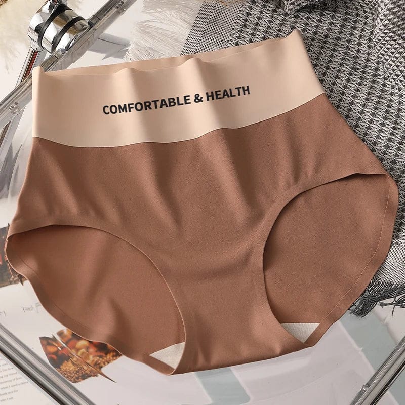 FallSweet 4PCS High Quality Women's Cotton Panties Seamless Briefs Plus Size Woman Lingerie Sexy Female Invisible Underwear M-XL - A-1 Thread Vault