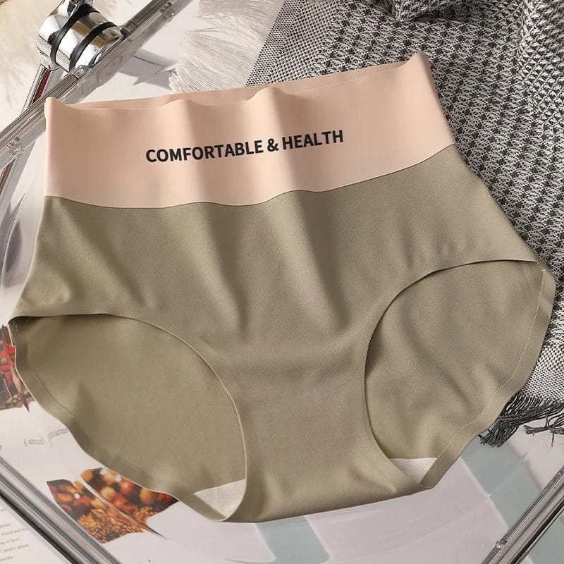 FallSweet 4PCS High Quality Women's Cotton Panties Seamless Briefs Plus Size Woman Lingerie Sexy Female Invisible Underwear M-XL - A-1 Thread Vault