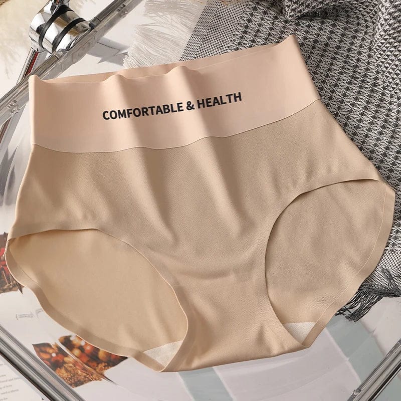 FallSweet 4PCS High Quality Women's Cotton Panties Seamless Briefs Plus Size Woman Lingerie Sexy Female Invisible Underwear M-XL - A-1 Thread Vault