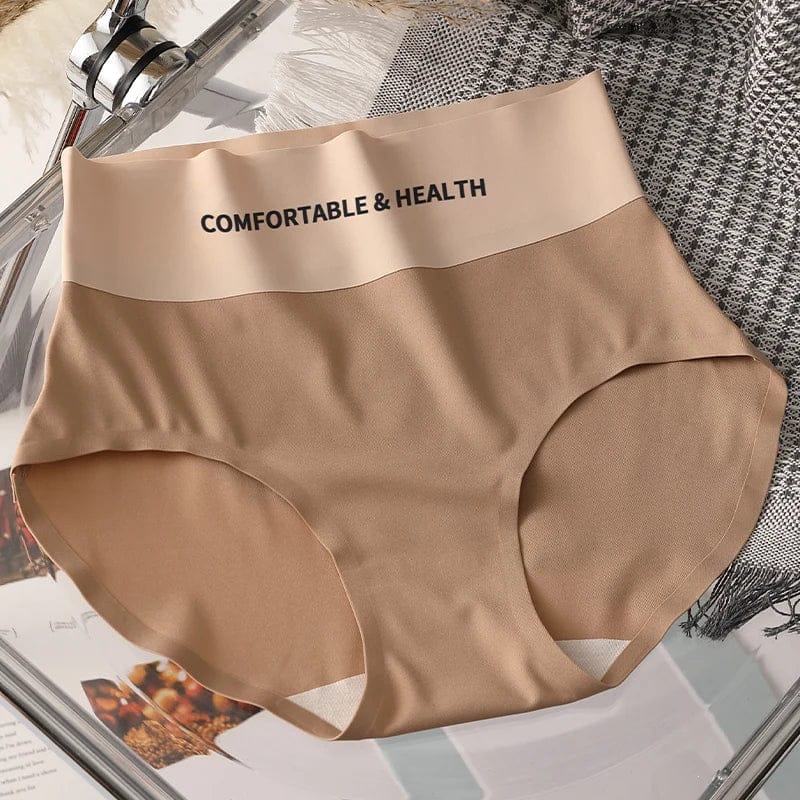 FallSweet 4PCS High Quality Women's Cotton Panties Seamless Briefs Plus Size Woman Lingerie Sexy Female Invisible Underwear M-XL - A-1 Thread Vault