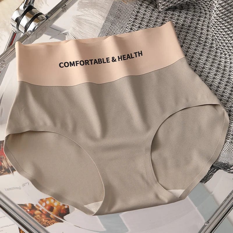 FallSweet 4PCS High Quality Women's Cotton Panties Seamless Briefs Plus Size Woman Lingerie Sexy Female Invisible Underwear M-XL - A-1 Thread Vault