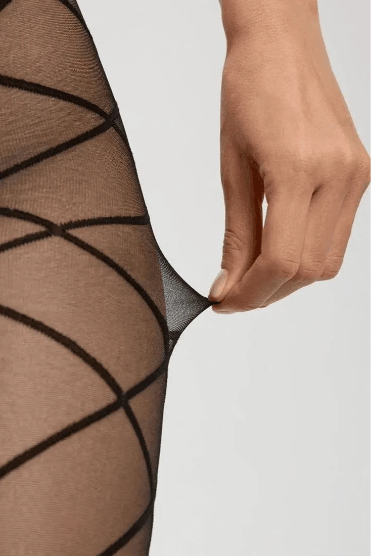 Fantasy Tights Conte Concept - Knee-highs with Diamonds - A-1 Thread Vault