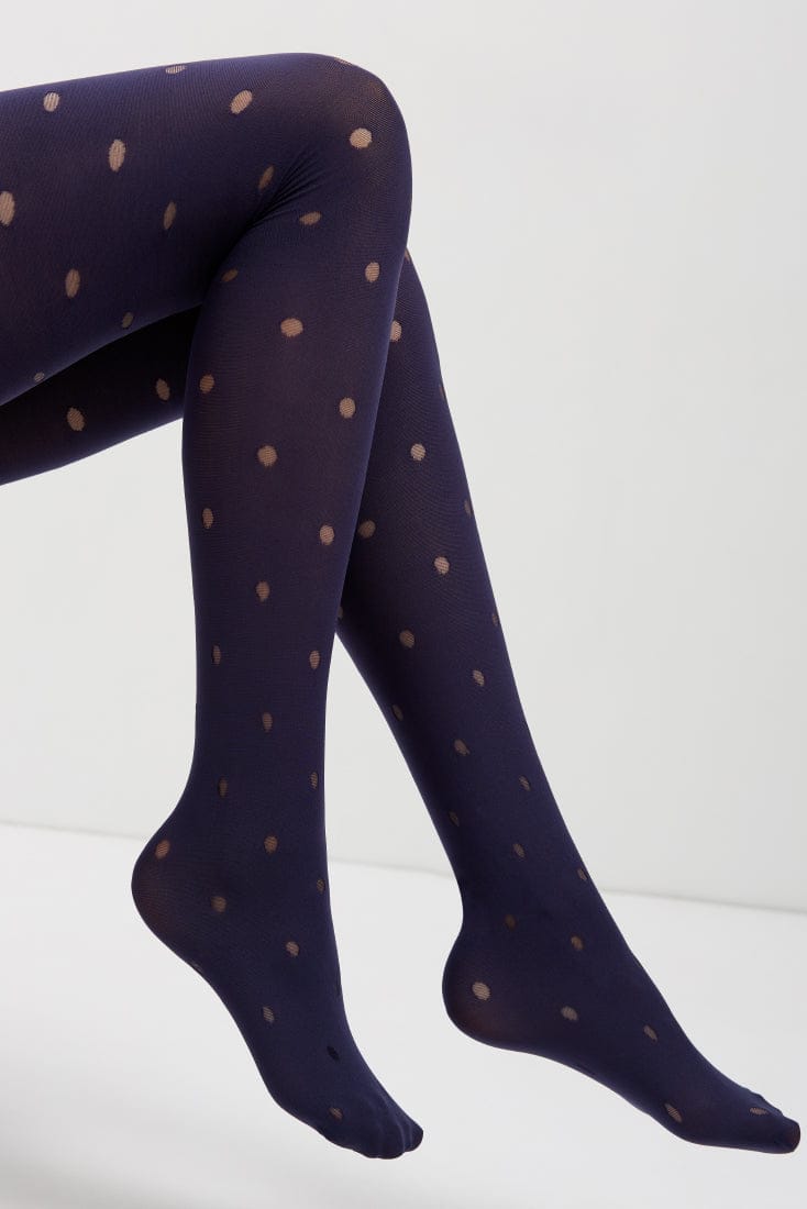 Fantasy Tights Conte Enjoy - Sheer Polka Dots - A-1 Thread Vault