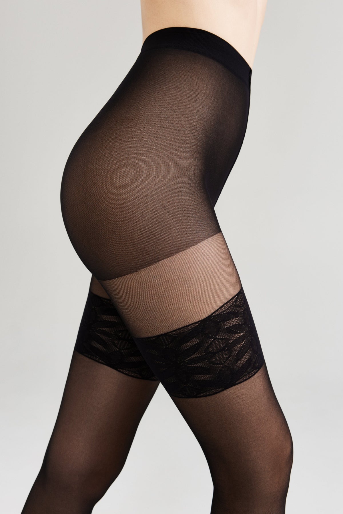 Fantasy Tights Conte Patricia - Imitation of Lace Stockings - A-1 Thread Vault