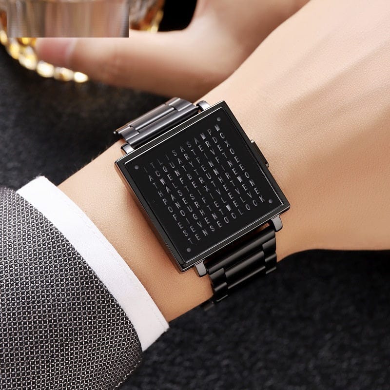 Fashion Military Wristwatch For Men Women Waterproof Clock LED Light Outdoor Digital Sport Electronic Watches - A-1 Thread Vault