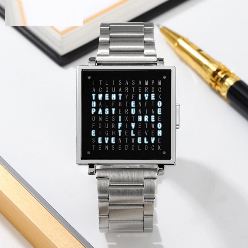 Fashion Military Wristwatch For Men Women Waterproof Clock LED Light Outdoor Digital Sport Electronic Watches - A-1 Thread Vault