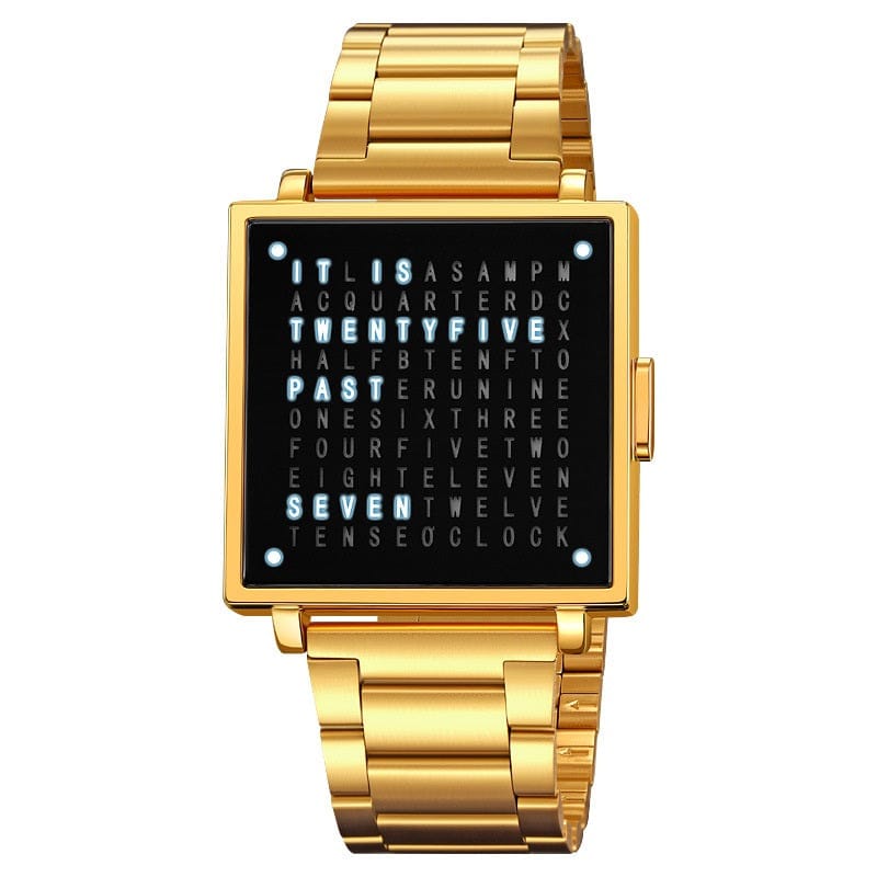 Fashion Military Wristwatch For Men Women Waterproof Clock LED Light Outdoor Digital Sport Electronic Watches - A-1 Thread Vault