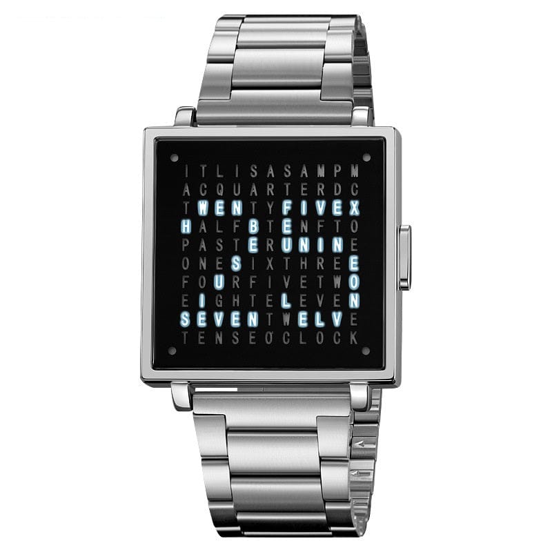 Fashion Military Wristwatch For Men Women Waterproof Clock LED Light Outdoor Digital Sport Electronic Watches - A-1 Thread Vault
