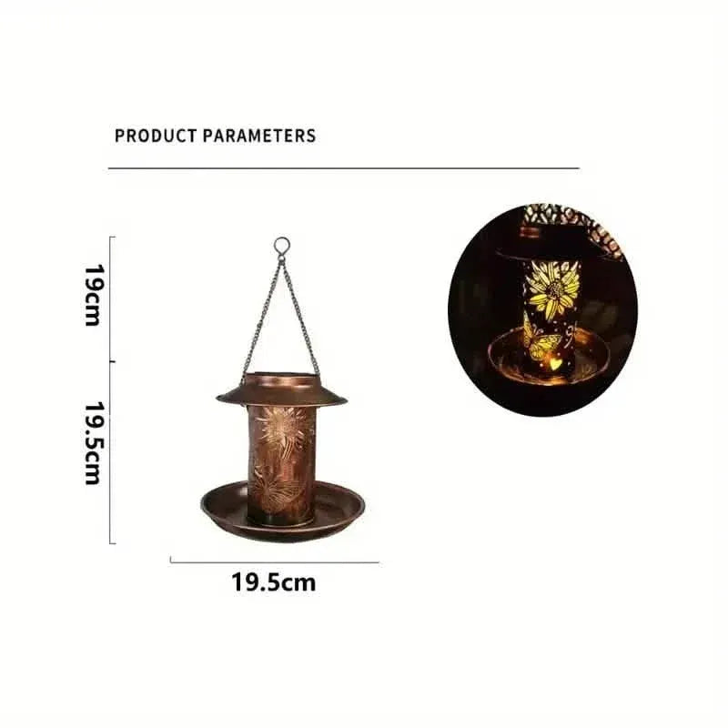 Feeder Exterior Solar Powered Lights Exterior Hanging Solar Powered Lights - A-1 Thread Vault