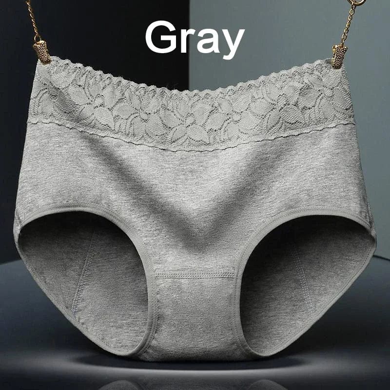Female Physiological Pants Leak Proof Menstrual Women Underwear Period Panties Cotton Health Seamless Briefs In the waist Warm - A-1 Thread Vault