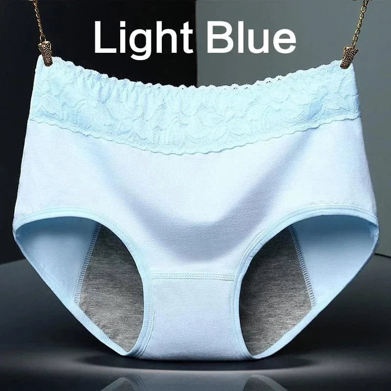 Female Physiological Pants Leak Proof Menstrual Women Underwear Period Panties Cotton Health Seamless Briefs In the waist Warm - A-1 Thread Vault
