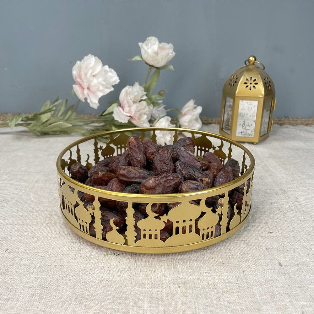 Festive Ramadan Iron Tray Candy Box 3-Piece Set (MAC382) - A-1 Thread Vault