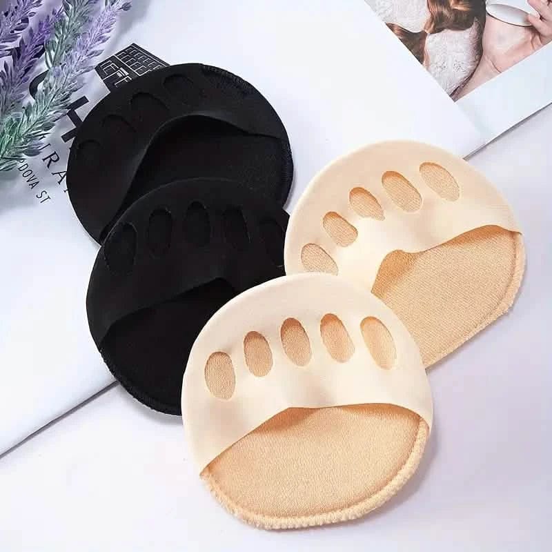Five-Toe Forefoot Pads For Women High Heels, Shock Absorption Half Insoles, Toe Pad Inserts - A-1 Thread Vault
