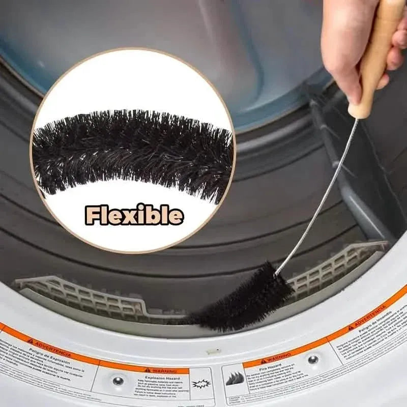 Flexible Cleaning Brush Set for Dryer Vents, Lint Traps, Radiators & Appliances - A-1 Thread Vault