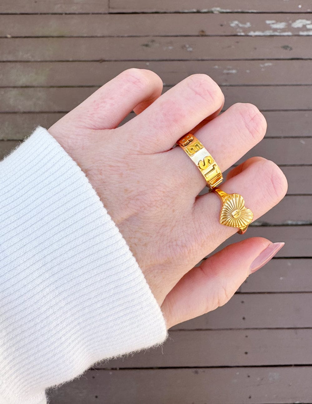 Floral Signet Ring - A-1 Thread Vault
