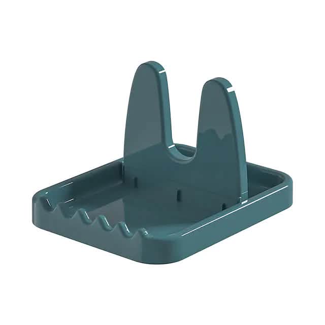 Foldable Pot Lid Rack Plastic Spoon Holder Stand Kitchen Supplies Organizer - A-1 Thread Vault