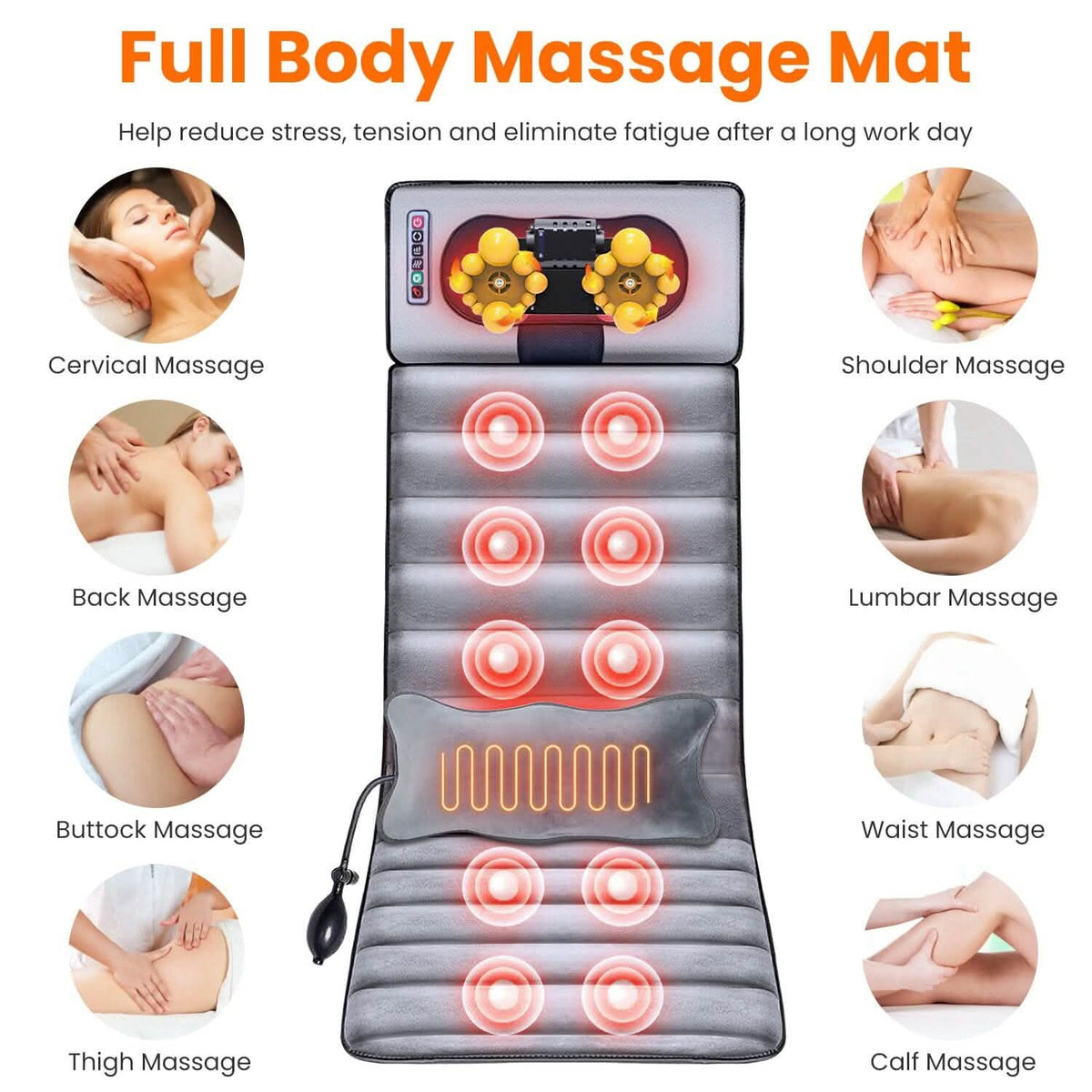 Full Body Electric Massage Mat - A-1 Thread Vault