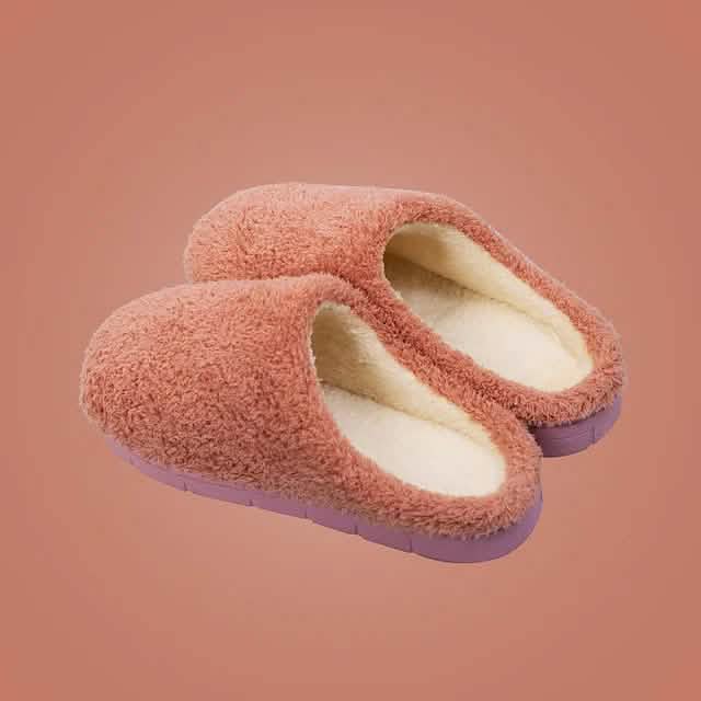 Fuzzy House Slippers Memory Foam Slippers Slip - A-1 Thread Vault